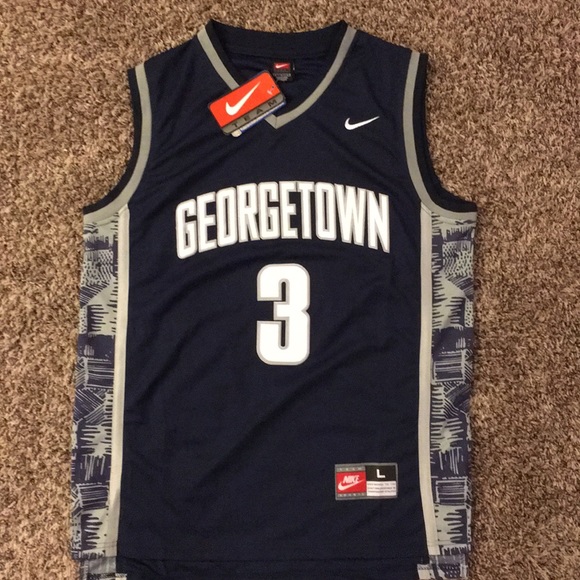 allen iverson georgetown jersey authentic